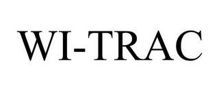 WI-TRAC trademark