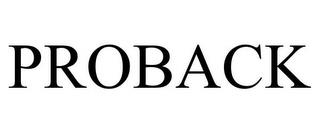 PROBACK trademark