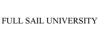 FULL SAIL UNIVERSITY trademark