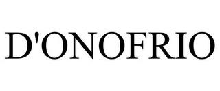 D'ONOFRIO trademark