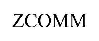 ZCOMM trademark