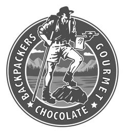 BACKPACKERS GOURMET CHOCOLATE trademark