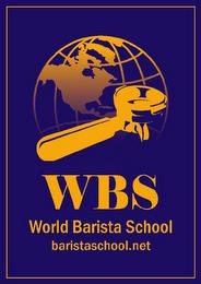 WBS WORLD BARISTA SCHOOL BARISTASCHOOL.NET trademark