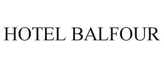 HOTEL BALFOUR trademark