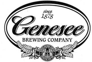 SINCE 1878 GENESEE BREWING COMPANY GENESEE BREWING COMPANY ROCHESTER NEW YORK trademark