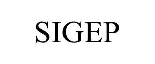 SIGEP trademark