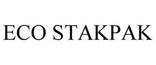 ECO STAKPAK trademark