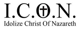 I.C.O.N. IDOLIZE CHRIST OF NAZARETH trademark