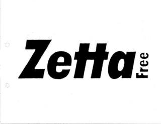 ZETTA FREE trademark