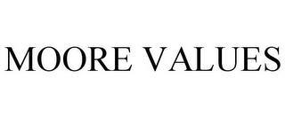 MOORE VALUES trademark