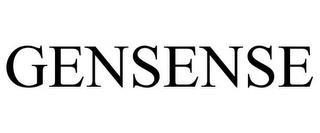 GENSENSE trademark