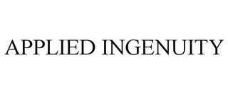 APPLIED INGENUITY trademark