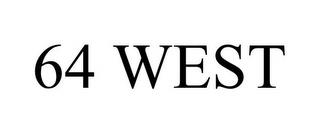 64 WEST trademark