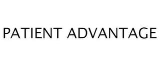 PATIENT ADVANTAGE trademark