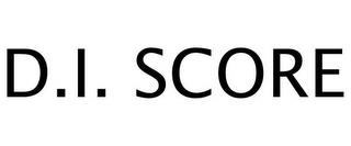 D.I. SCORE trademark