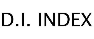 D.I. INDEX trademark