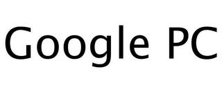 GOOGLE PC trademark