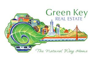 GREEN KEY REAL ESTATE THE NATURAL WAY HOME trademark