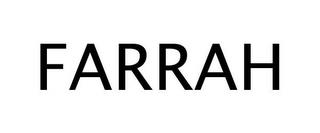 FARRAH trademark