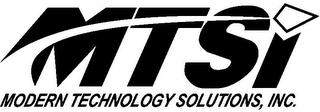 MTSI MODERN TECHNOLOGY SOLUTIONS, INC. trademark