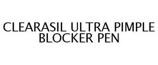 CLEARASIL ULTRA PIMPLE BLOCKER PEN trademark