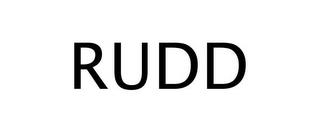 RUDD trademark