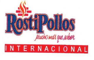 ROSTIPOLLOS MUCHO MAS QUE SABOR INTERNACIONAL trademark