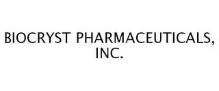 BIOCRYST PHARMACEUTICALS, INC. trademark