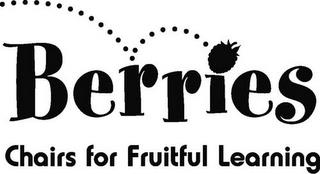 BERRIES CHAIRS FOR FRUITFUL LEARNING trademark