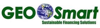 GEO SMART SUSTAINABLE FINANCING SOLUTIONS trademark