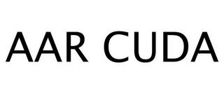 AAR CUDA trademark