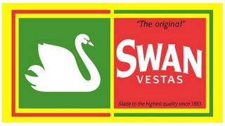 "THE ORIGINAL" SWAN VESTAS MADE TO THE HIGHEST QUALITY SINCE 1883 trademark