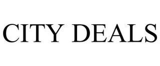 CITY DEALS trademark