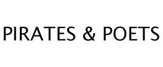 PIRATES & POETS trademark