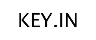 KEY.IN trademark