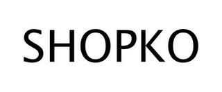 SHOPKO trademark