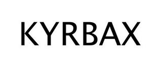 KYRBAX trademark