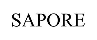 SAPORE trademark