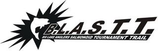 B.L.A.S.T.T. BIG LAKE ANGLERS SALMONOID TOURNAMENT TRAIL trademark