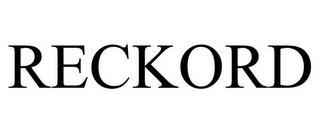 RECKORD trademark