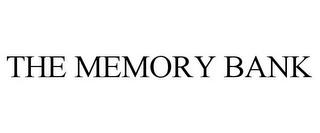 THE MEMORY BANK trademark