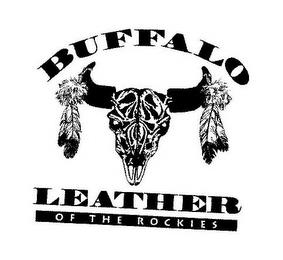 BUFFALO LEATHER OF THE ROCKIES trademark