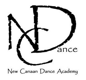 NCDANCE NEW CANAAN DANCE ACADEMY trademark