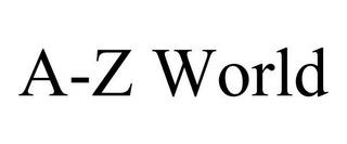 A-Z WORLD trademark