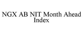 NGX AB NIT MONTH AHEAD INDEX trademark