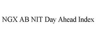 NGX AB NIT DAY AHEAD INDEX trademark