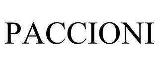 PACCIONI trademark