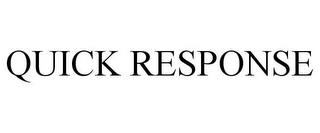 QUICK RESPONSE trademark