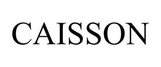 CAISSON trademark