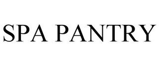 SPA PANTRY trademark